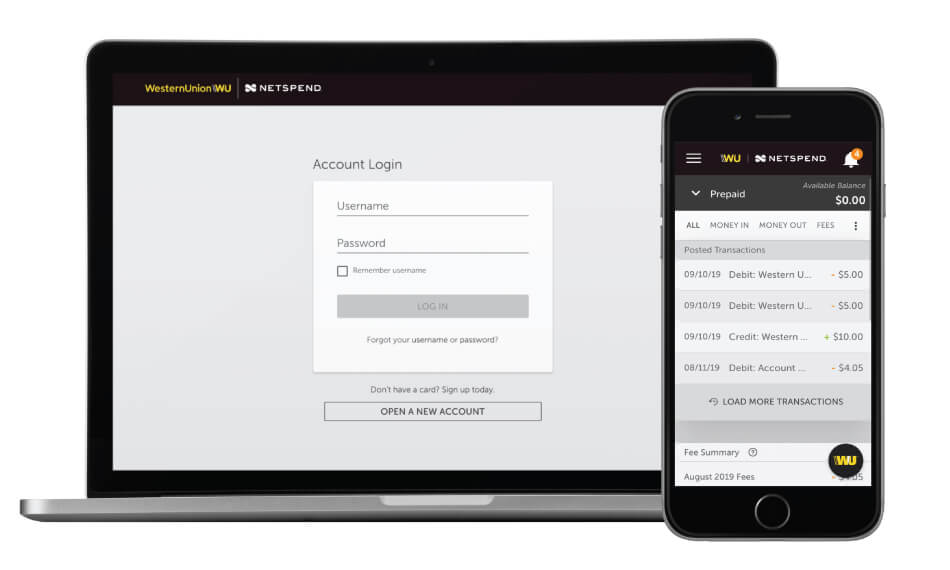 Western Union NetSpend Prepaid MasterCard